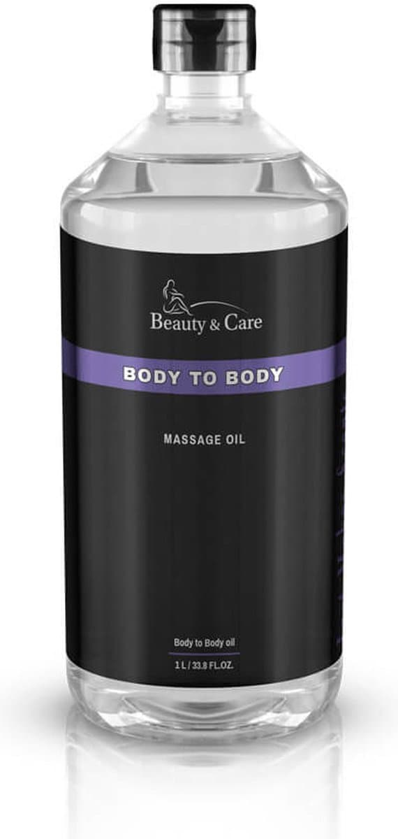 Body to Body Massage olie - Beauty & Care - 1 L. new — afbeelding 1