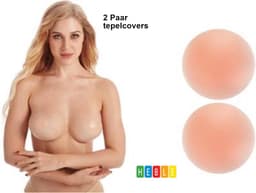2 paar Bescherm je Tepels met Silicone Nipple Covers!~ van Heble® - — thumbnail 1