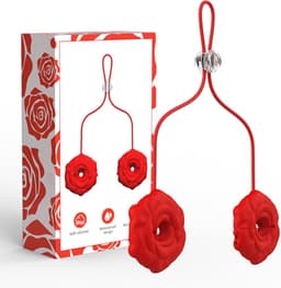 Daity Vibrator tepelklemmen met 9 vibratiestanden, vibratie voor vrouwen, seksspeeltje voor vrouwen met app-bediening, vibratorsets, seksspeeltje voor stellen, extreme seks, SM tepelstimulator — thumbnail 6