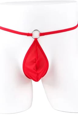 Rode String Ondergoed voor Heren - Sexy Heren String in XS tot 4XL Maten — thumbnail 1