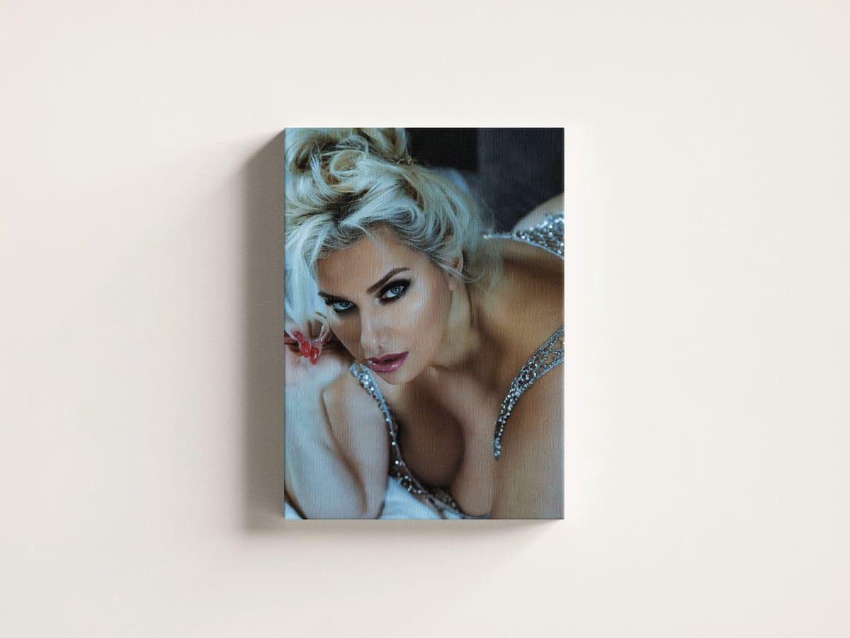 MichiFandreams Canvas print 90x60cm SILVER — afbeelding 1