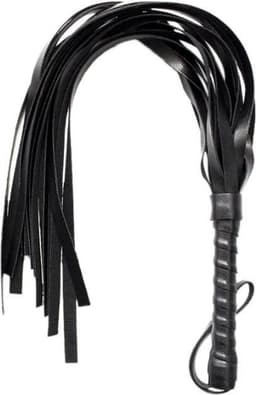 Erotische Zweep – BDSM – Seks zweep – Bondage – Sm zweepje – Leer - Zwart — thumbnail 3