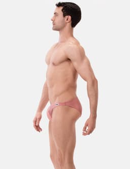 Barcode Berlin Reigi Brief Brownishpurple - MAAT M - Erotisch Heren Ondergoed - Slip voor Man - Sexy mannen Slip — thumbnail 2
