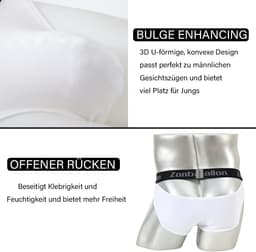 Heren slips met open rug sexy en superzacht ondergoed — thumbnail 6