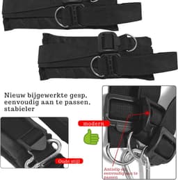 Sex Schommel - Sex Swing Extra Stevig – Seksschommel – Seksspeeltjes voor Koppel – Seks Schommel BDSM – Inclusief Seksspeeltjes - Erotiek Toys - Sex Sling – Love Swing – Discreet Verpakt – Zwart — thumbnail 7