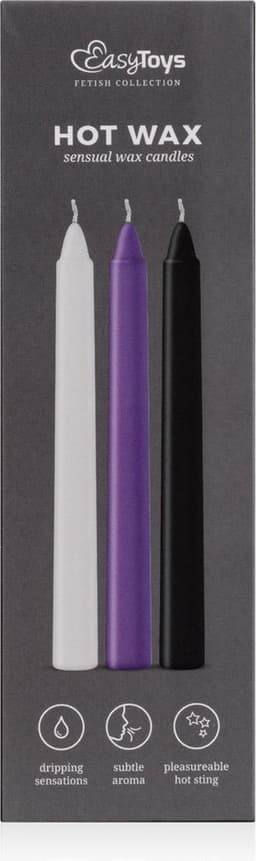 Hot Wax SM Kaarsen - 3 stuks — thumbnail 5