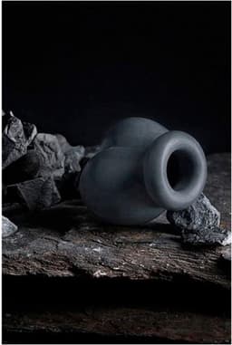 Boners - Liquid Silicone Ballstretcher - Ballenspreider - Bondage - Sex Toys voor Mannen - Eikelring - BDSM Set - Sex Toys voor Mannen - Seksspeeltjes - Grijs — thumbnail 9