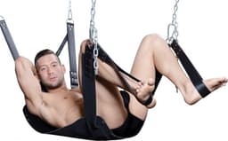 Strict Extreme Sling Seksschommel - Zwart — thumbnail 8