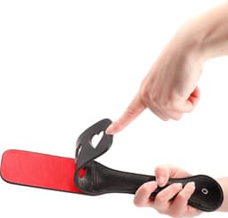 Ouch! Paddle - HEARTS - Black — thumbnail 5