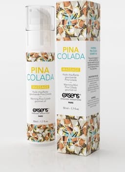 Verwarmende Massage Olie Met Smaak - Pina Colada — thumbnail 11