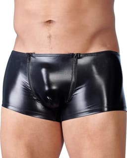 Wetlook Heren Boxer Met Rits — thumbnail 1