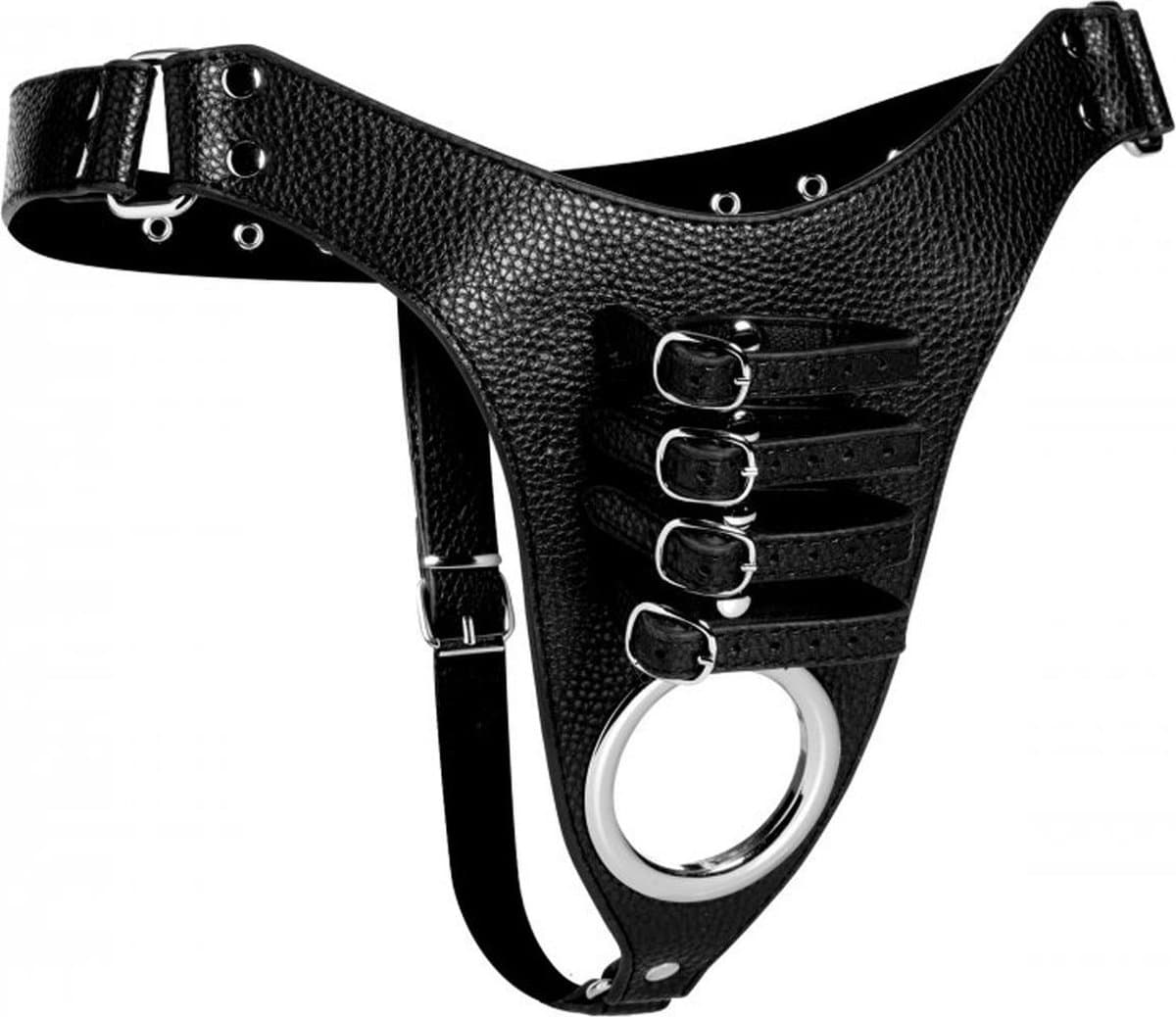 Strict Male Chastity Harness — afbeelding 1