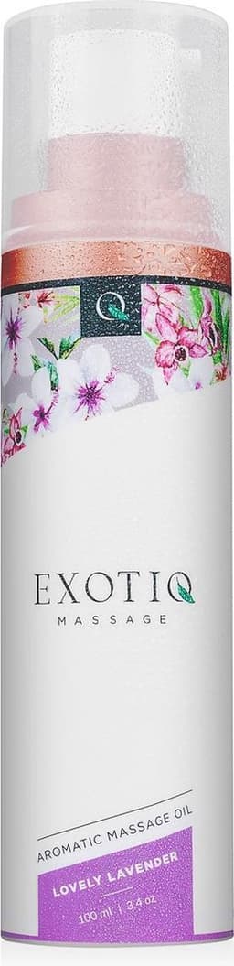 Exotiq - Massageolie - Massage Olie - Lovely Lavender - 100 ml — thumbnail 1