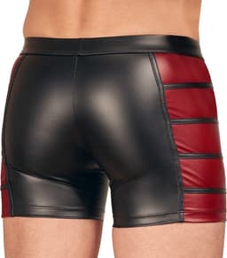 Elastische Fetish Shorts met Dual Wetlook Motief — thumbnail 7