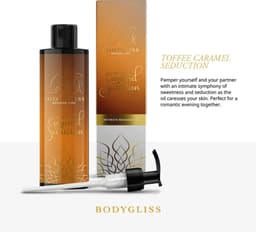Bodygliss Massageolie Toffee Karamel - 150 ml — thumbnail 8