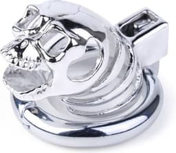 BRUTUS Goth Cage - Chastity Cage Kuisheidskooi - Zink — thumbnail 1