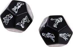Knaak Erotische Dobbelstenen - 36 Opties en Posities - Glow in the Dark & Black and White Edition — thumbnail 6