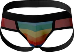 Cut4Men - Jockstrap Herenslip - Rainbow - Maat M — thumbnail 4