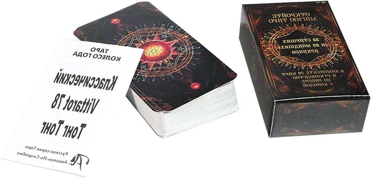 Orakelkaarten - Tarotspel Waarzeggerij - Spirituele Begeleiding - Beginnersvriendelijk Ontwerp - 10.3 x 6 cm - Niet gespecificeerd — afbeelding 1