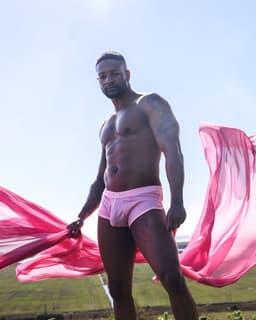 SUKREW Net Shorts Summer Pink - MAAT XL — thumbnail 4