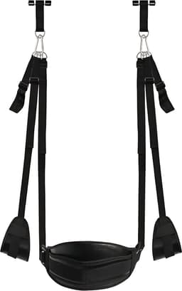 JustFun Seks Schommel - BDSM Sex Toys - Seksspeeltjes voor Koppels - Swing - Erotiek - Zwart — thumbnail 1