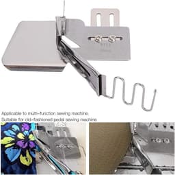 Atyhao Crowbar with Rolled Hem, Extendable Double Backrest Cylinder for 4 Layer Sewing Machine for Industrial Button Machine Accessories (30mm) — thumbnail 4