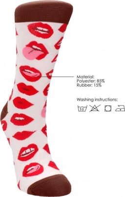 Sexy Socks - Lip Love - 36-41 — thumbnail 7