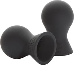 Fifty Shades Nipple Suckers - Siliconen Tepelzuigers - Zwart — thumbnail 14