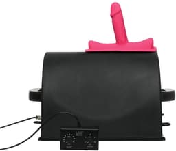 LOVE BOTZ - 50X Saddle Pro Sex Machine met 4 Opzetstukken - Zwart — thumbnail 17