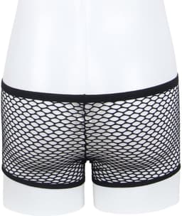 Zwarte Visnet Boxershort Heren – Sexy Transparant Herenondergoed – Maat S/M — thumbnail 5