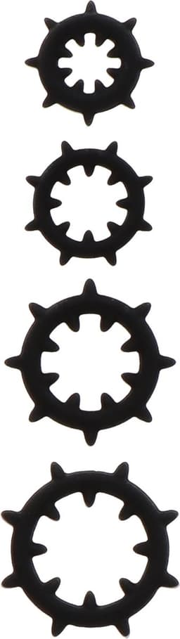 Taboom - Nipple Enlargers with 8 Rings - Pumps Nipple Zwart — thumbnail 4