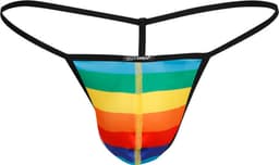 Cut4Men - Sexy Herenstring - Rainbow - Maat M — thumbnail 3