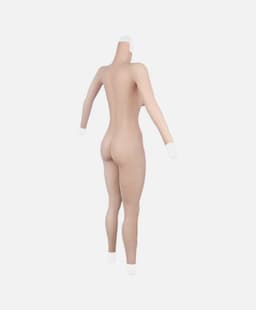 Siliconen Bodysuit – Cup E- Realistisch Vrouwenlichaam – Siliconen Borsten- Nep Borsten- Voor Cosplay & Crossdress — thumbnail 2