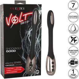 CalExotics - Volt Electro Spark - Vibrators Electro Zwart — thumbnail 10