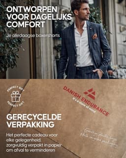 Heren Katoenen Boxershorts met Lage Taille en Elastische Band - 6 Stuks — thumbnail 6
