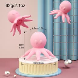 Killogood 2 stuks octopus clitorale stimulator – 10 modes elektrisch vrouwen speeltje — thumbnail 2