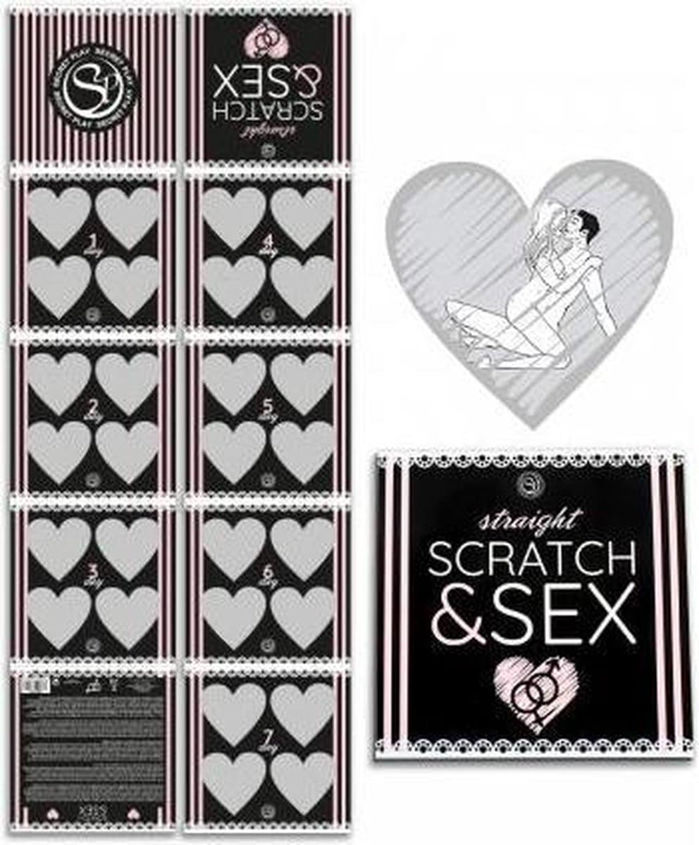 Secret Play - Scratch and Sex Straight - Games and Fun Assortiment — afbeelding 1
