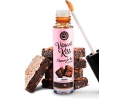 Secret Play Vibrant Kiss - Stimulerend Middel - Lip Gloss - Vibrerend Effect - Brownie Smaak - 6gr