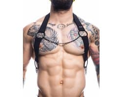 Cut4Men - Chain Harnas - Maat S/M - Zwart
