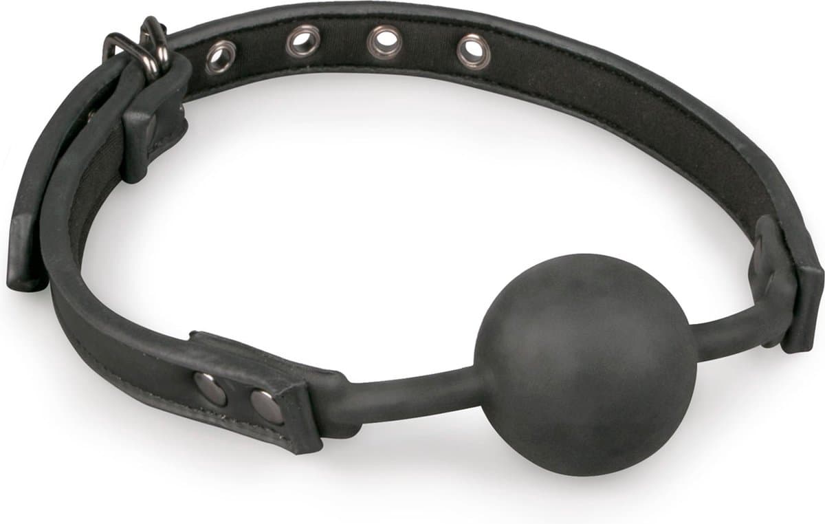 Ball gag met siliconen bal — afbeelding 1