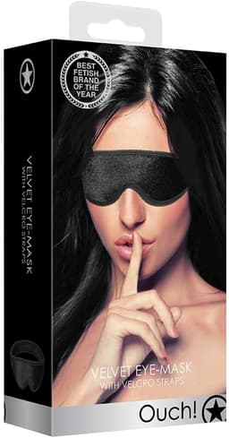 Shots - Ouch! Verstelbaar Oogmasker black — thumbnail 1