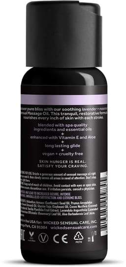 Wicked Sensual Care Massage Olie - 120 ml — thumbnail 2