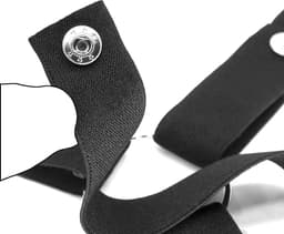 DOWO® - Chastity Cage Waist Strap - Kuisheids Riem - Belt voor Peniskooi - Zwart — thumbnail 8