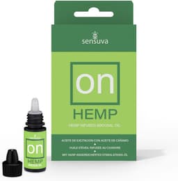 Sensuva - ON Arousal Oil voor Haar Hennep Olie Infused 5 ml — thumbnail 7