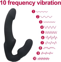 Strap U - Urge Strapless Strap-On Vibrator - Roze - Vrouw - Speeltjes - Moederdag - Strapon - voorbinddildo - Dildo - Vibrator - Penis - Buttplug - Sexy - Tril ei - Erotische - Man - Dames — thumbnail 2