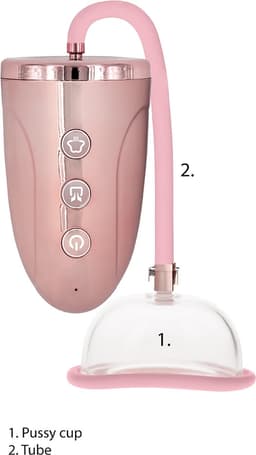 Rechargeable Pussy Pump - Pink — thumbnail 10