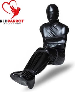 Volledige lichaam bodybag - BDSM Bondage - Dwangbuis - Riemen - Extreme BDSM - Tot 175 CM — thumbnail 1
