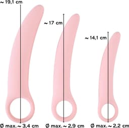 Dilator Set voor vrouwen - Vagina Trainer - Vaginal Set - Voor Trainen Bekkenbodemspieren - Bij Vaginisme — thumbnail 2