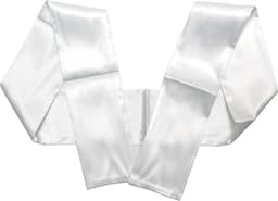 CHPN - Blinddoek - Bondage doek - Bondage lint - Wit - 150/10CM - Polyester - Universeel - BDSM - Erotisch lint - Cadeau - Erotiek — thumbnail 2