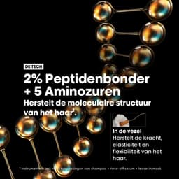L’Oréal Professionnel Absolut Repair Molecular Rinse-Off Masker – Herstellende en versterkende werking - Voor zeer beschadigd haar - 150ml — thumbnail 2